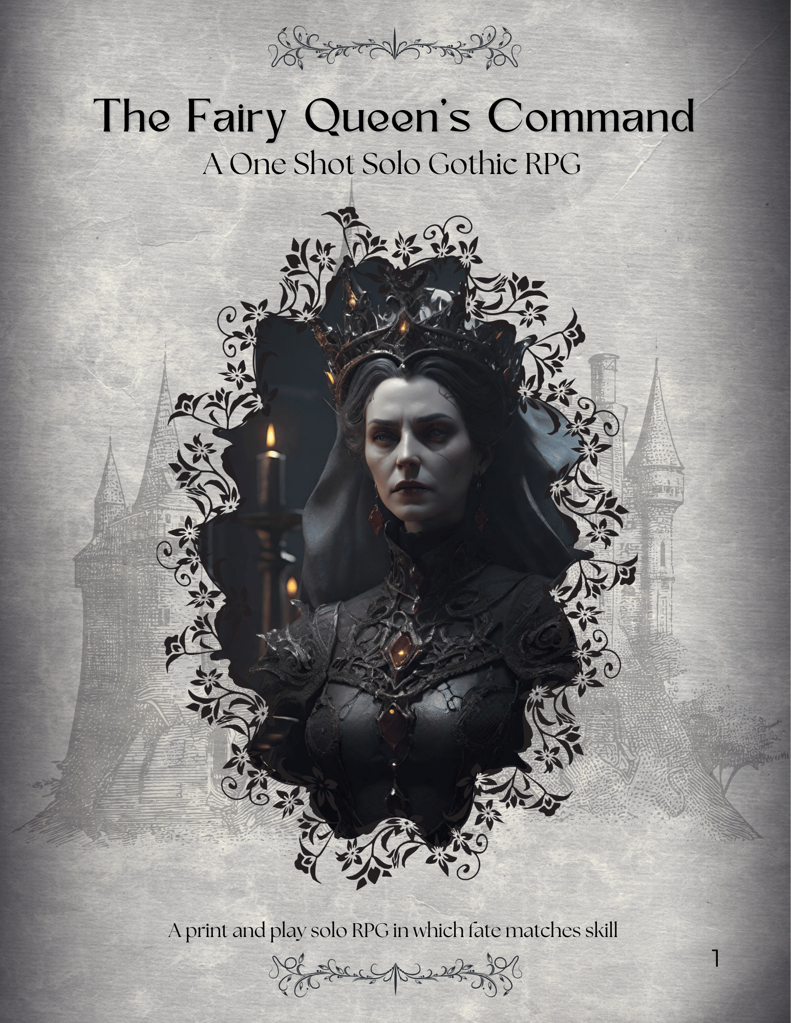 Download Your Free Solo RPG – The Fairy Queen’s Command